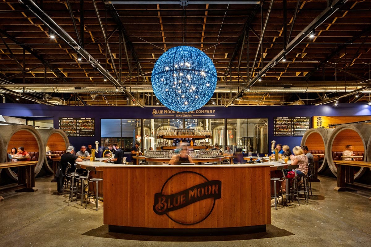Blue Moon Brewing - one of many breweries in Denver with food