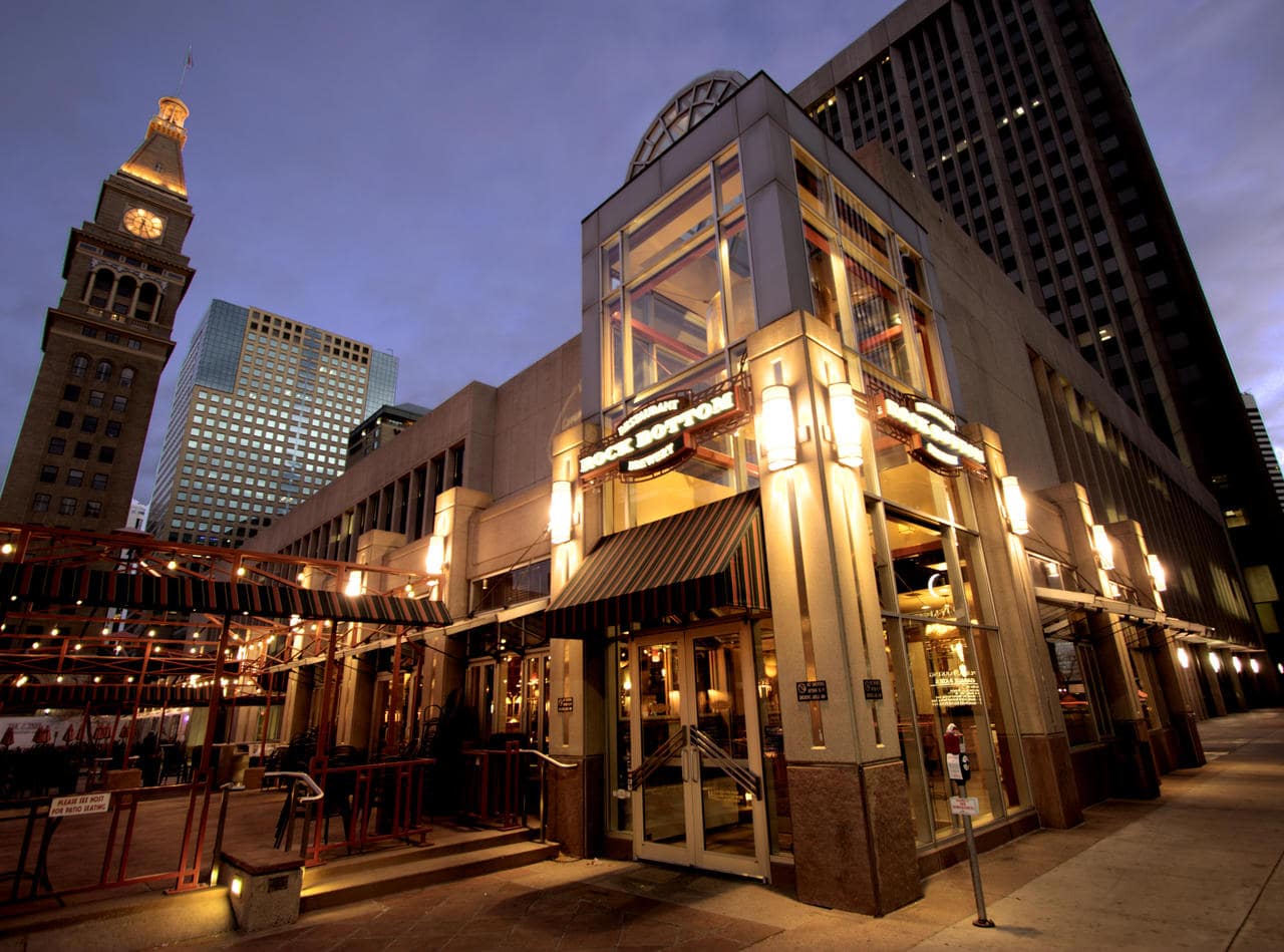 Rock Bottom - one of many breweries in Denver with food